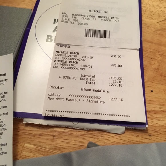 Michele Deco Madison watch w/ warranty & band - Picture 7 of 7